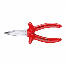 VDE Bent Nose Telephone Pliers Dipped Insulation